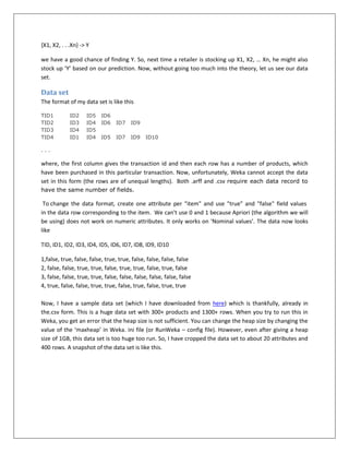 Data Mining _ Weka | DOCX