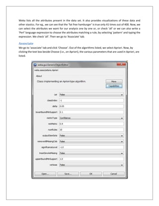 Data Mining _ Weka | DOCX