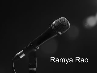 Ramya Rao
 