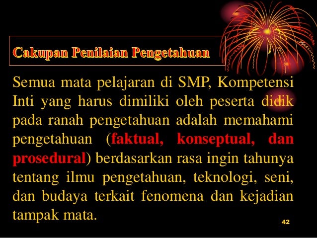 Ranah kognitif dalam pai