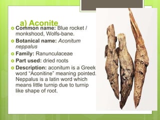 Family Ranaunculaceae Pharmacognosy | PPTX