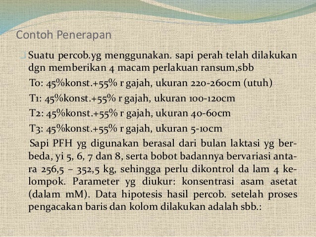 Contoh Soal Rancangan Bujur Sangkar Latin Pdf Contoh Soal Terbaru