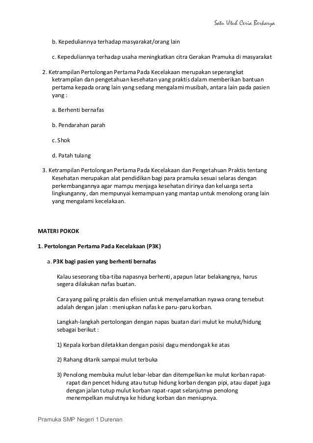 Rancangan materi tekpram