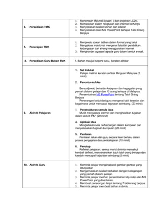 Rancangan Mengajar9.6