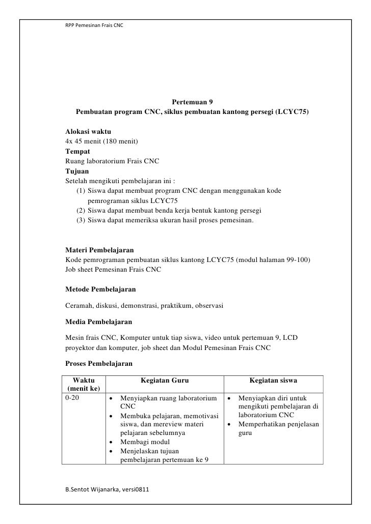 Modul Pembelajaran Cnc Download Soal Jawaban