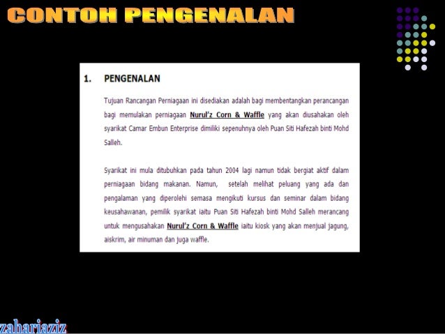 Rancangan perniagaan