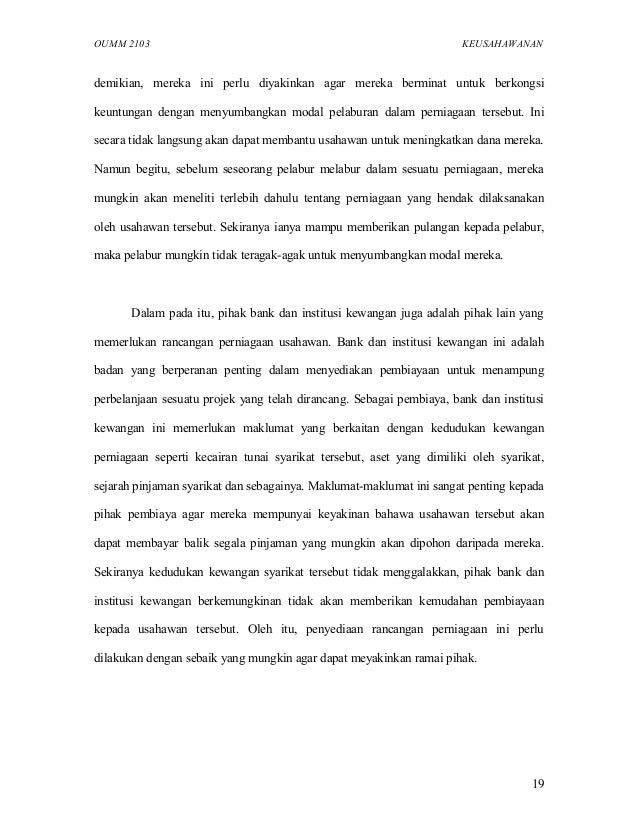 Rancangan Perniagaan