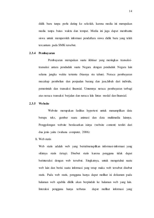 Rancang bangun Website penerimaan siswa baru di SMKN 3 jombang