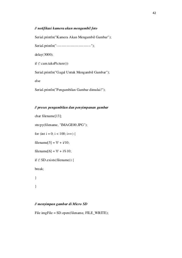 Rancang Bangun Sistem Keamanan Dengan Kamera Pemantau Dan 