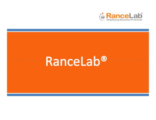RanceLab Career | PDF