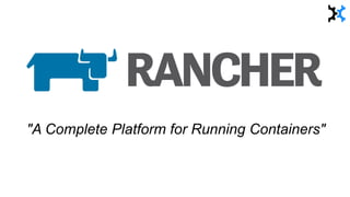Using Rancher for highly available deployment services with GoCD and TeamCity