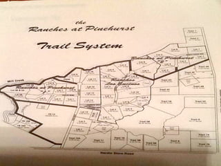 Ranches of Pinehurst Trails Map