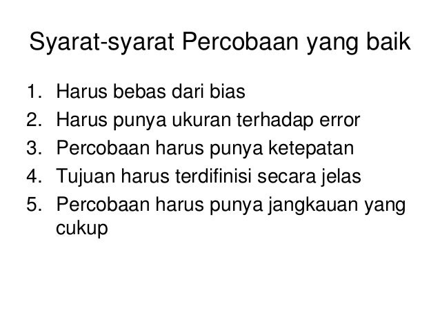 ITP UNS Semester 3, Rancangan Percobaan: Rancob dan menlit