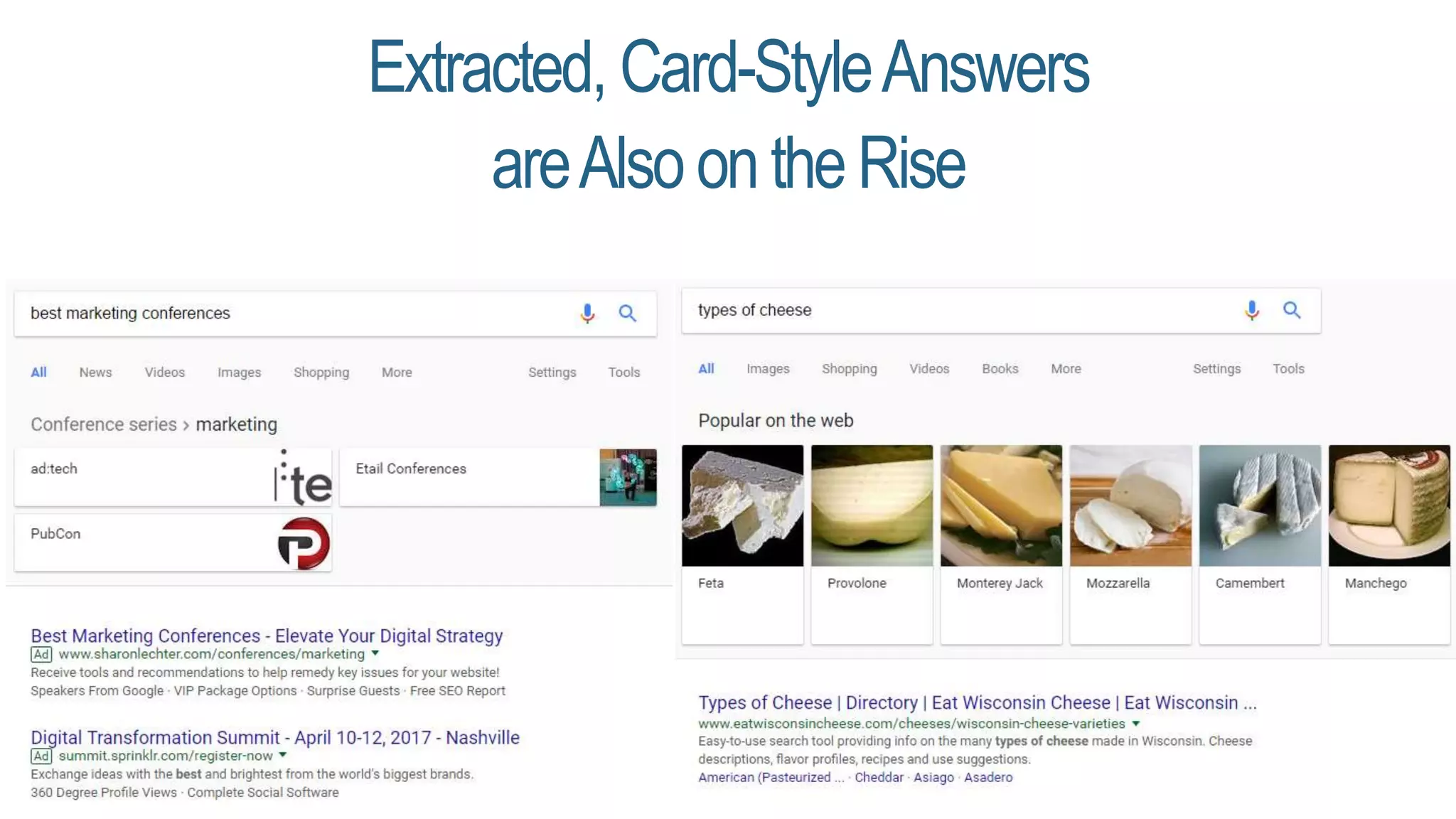 Extracted, Card-StyleAnswers
areAlso ontheRise
 