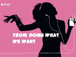 From Doing What
We Want
 