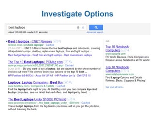 Investigate Options
 