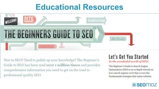 Educational Resources
 