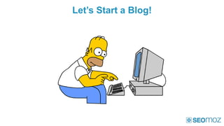 Let’s Start a Blog!
 