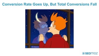 Conversion Rate Goes Up, But Total Conversions Fall
 