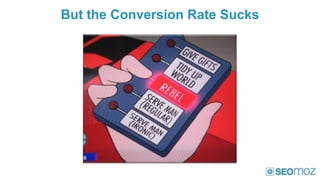 But the Conversion Rate Sucks
 