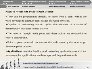 Robotics and Automation Introduction | PDF