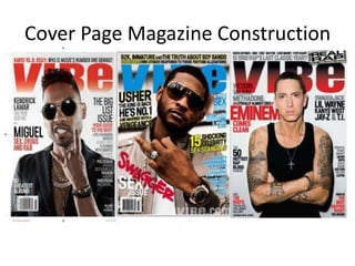 Cover Page Magazine Construction

 