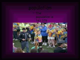 population The population is 141,378 