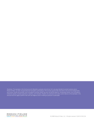 R And F Comp Plan At A Glance