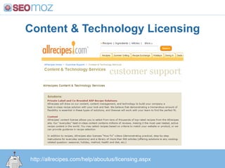Content & Technology Licensing




http://allrecipes.com/help/aboutus/licensing.aspx
 