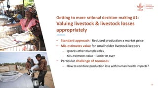 Vetenomics: Interdisciplinary tales of rational disease control for developing country livestock