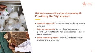 Vetenomics: Interdisciplinary tales of rational disease control for developing country livestock