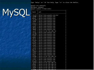 MySQL 