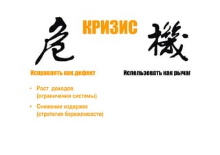 Точки роста - системный подход