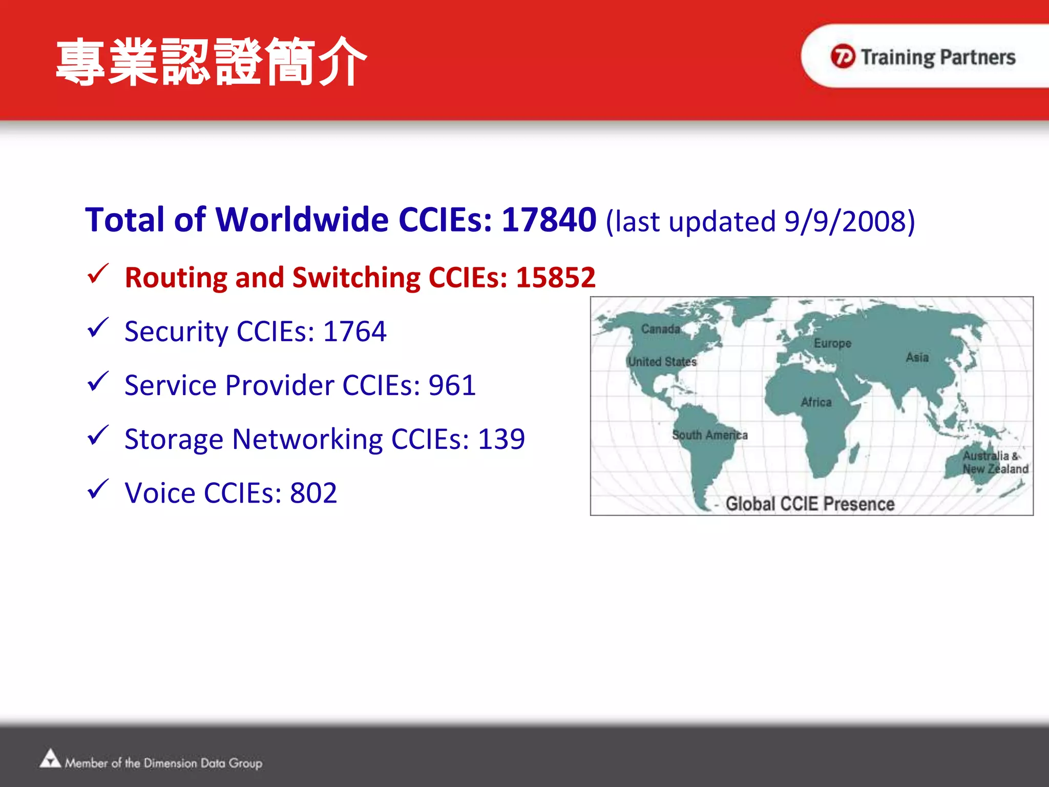術業有專攻，認證會說話