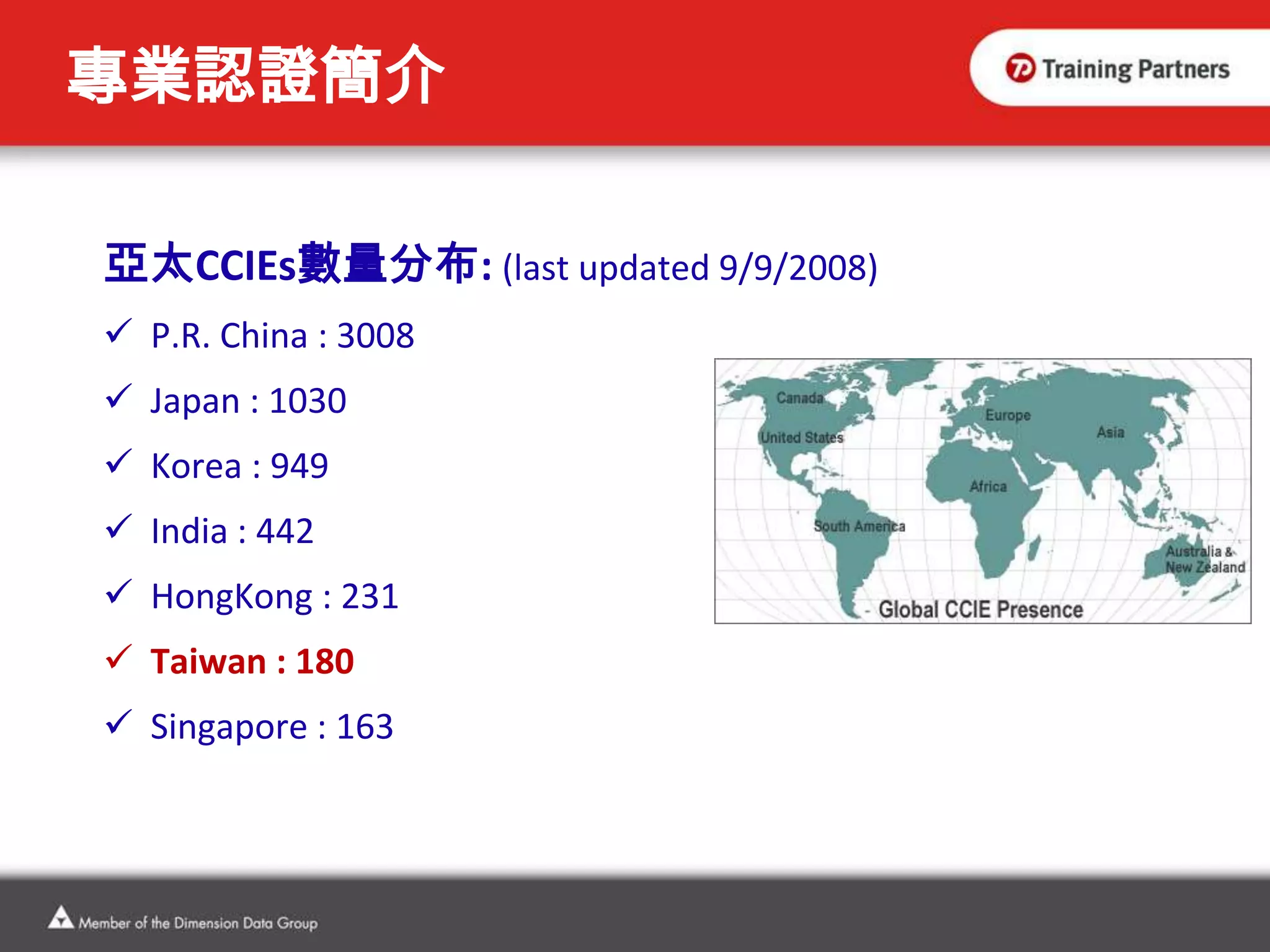 術業有專攻，認證會說話