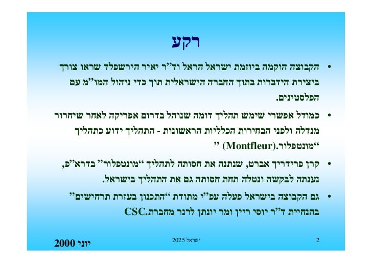 Israel 2025 ישראל