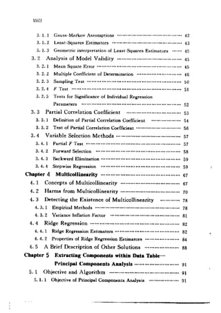 偏最小二乘回归方法及其应用