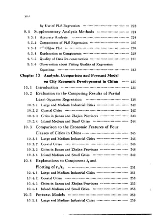 偏最小二乘回归方法及其应用