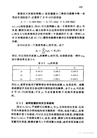 偏最小二乘回归方法及其应用