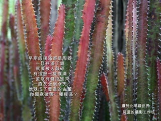 早期的撲滿都是陶器， 一旦存滿了錢， 就要被人敲碎； 有這麼一隻撲滿， 一直沒有錢投進來， 一直瓦全到今天， 他就成了貴重的古董，  你願意做哪一種撲滿？ 阿道的攝影工作坊 攝於北埔綠世界 