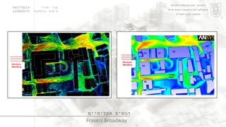 ערן יסודי  060778214  לימור גולדהבר  039485073 הבטים אקלימיים Frasers Broadway הטכניון  -  מכון טכנולוגי לישראל הפקולטה לארכיטקטורה ובינוי ערים סמסטר חורף תשס " ט 