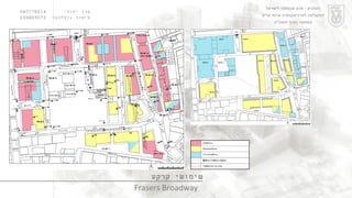 ערן יסודי  060778214  לימור גולדהבר  039485073 שימושי קרקע Frasers Broadway הטכניון  -  מכון טכנולוגי לישראל הפקולטה לארכיטקטורה ובינוי ערים סמסטר חורף תשס " ט 