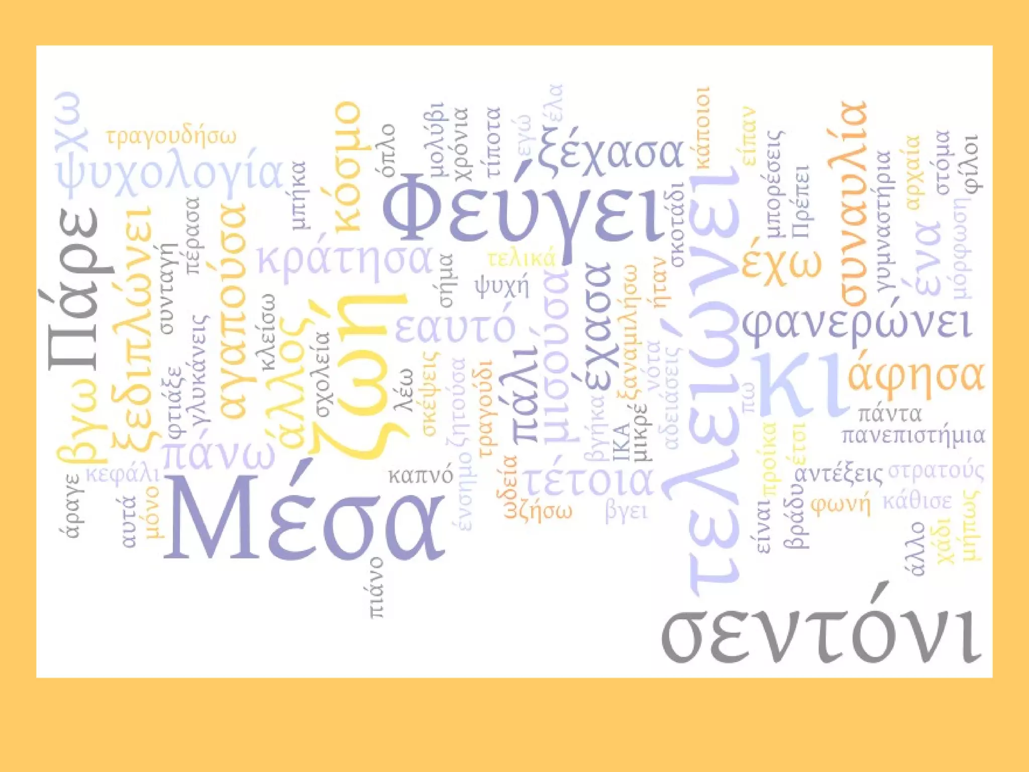 τίτλοι εικόνες και λέξεις τραγουδιών