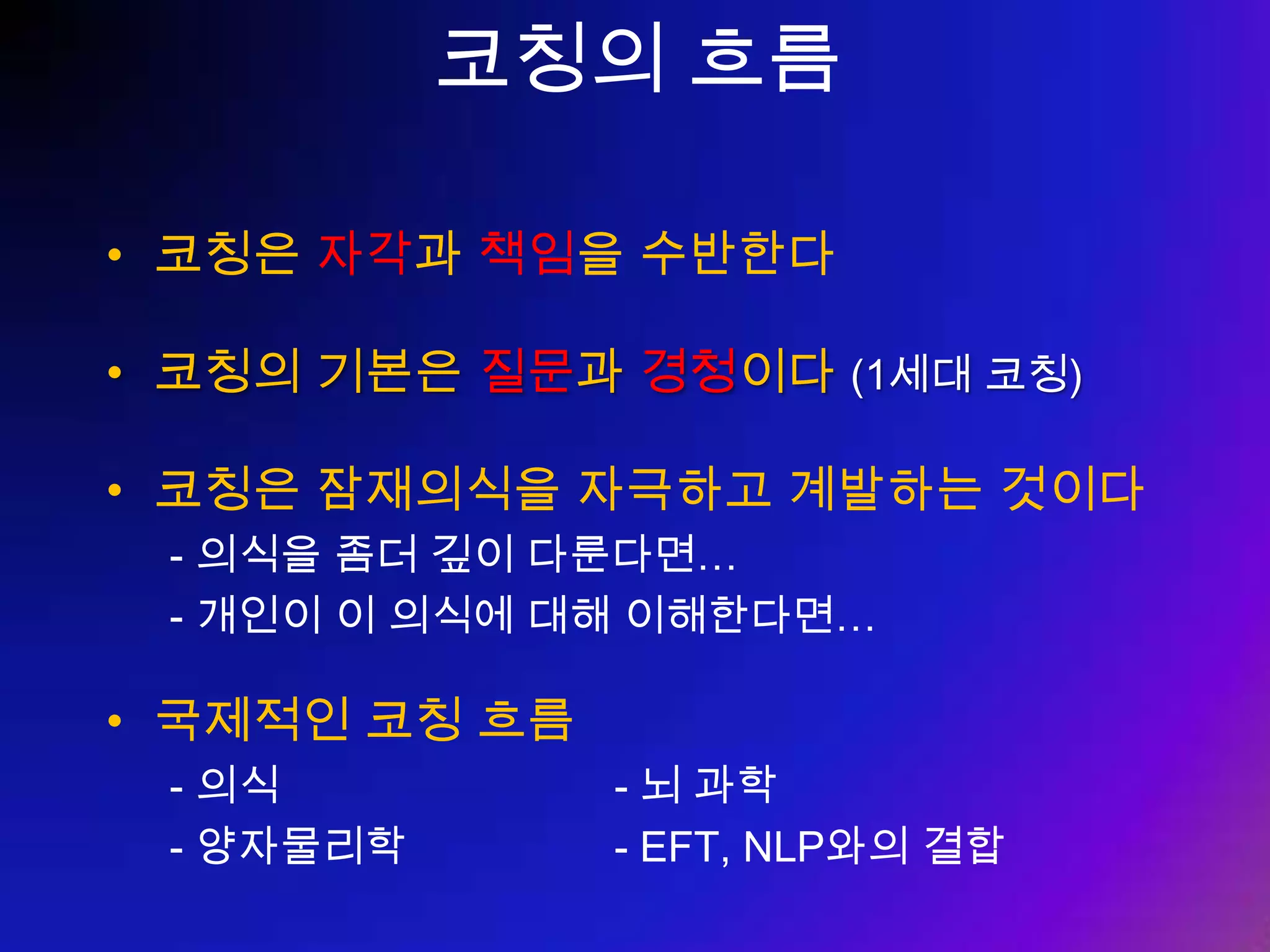 의식의 거울 열정 ,  창의 ,  배려 부지런 ,  정직 ( 신뢰 ) 열정 ,  창의 ,  배려 게으름 ,  거짓말 부정적인 감정 긍정적인 감정 