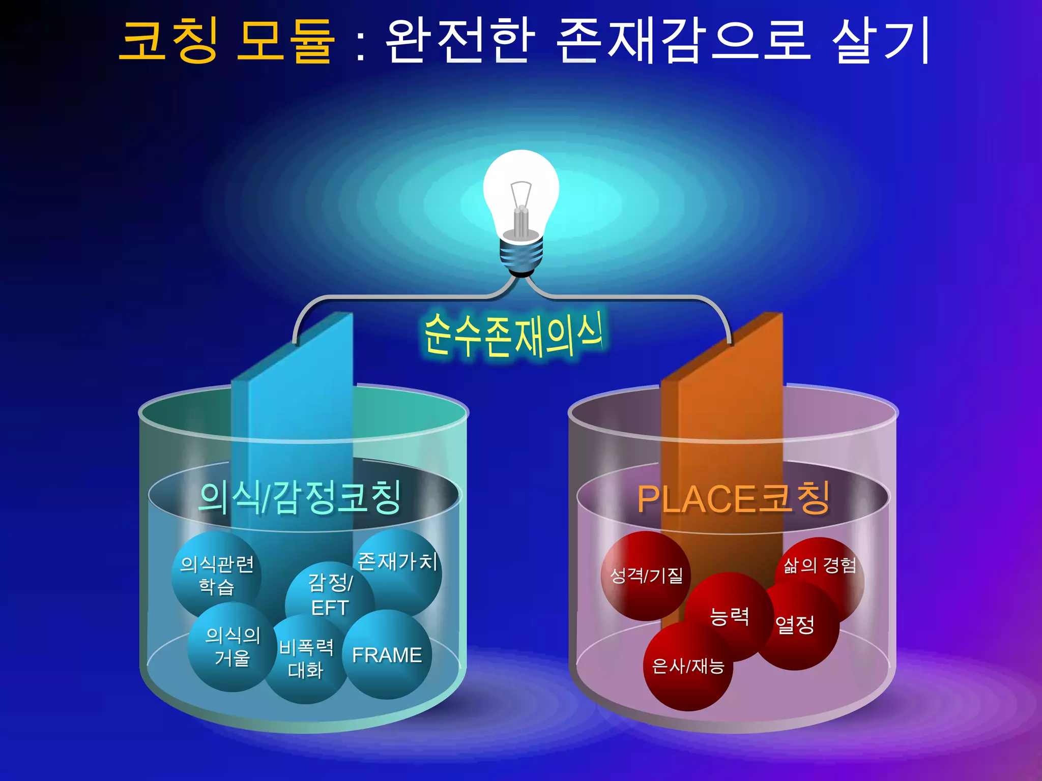 ④ 현실을 직시하라 일을 선택할 때에는 자신의 소질과 사회적 수요를 함께 생각해 보아야 한다 – 간디 한쪽 눈만 감아라 작은 실험을 하라 앞으로  1 년간 어디에 집중할 것인가 ? 