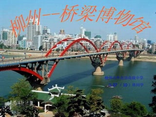 柳州--桥梁博物馆 柳州市外高语高级中学  高 07 （ 10 ）班同学 