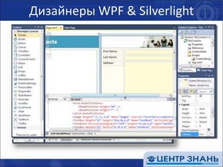 Соответствие версии .NET FWВозможности, предоставляемые IDE соответствуют выбранной версии .NET Framework или Silverlight:палитра (Toolbox)добавление ссылок (Add Reference) IntelliSenseнесоответствующий версии .NET код помечается, как ошибочный 