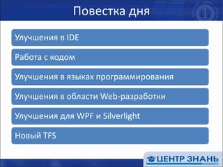 Повестка дня