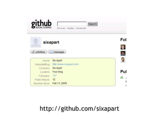 http://github.com/sixapart 