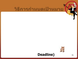 ลำดับขั้นของจุดมุ่งหมายองค์การ9วัตถุประสงค์แผนดำเนินงาน  กลยุทธ์    เป้าหมาย     ภารกิจ   วิสัยทัศน์